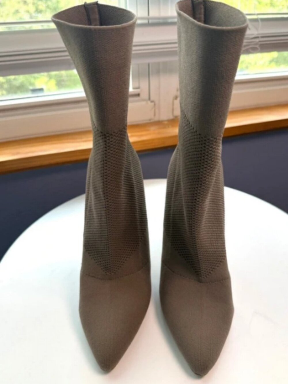 Century Taupe Sock Boot